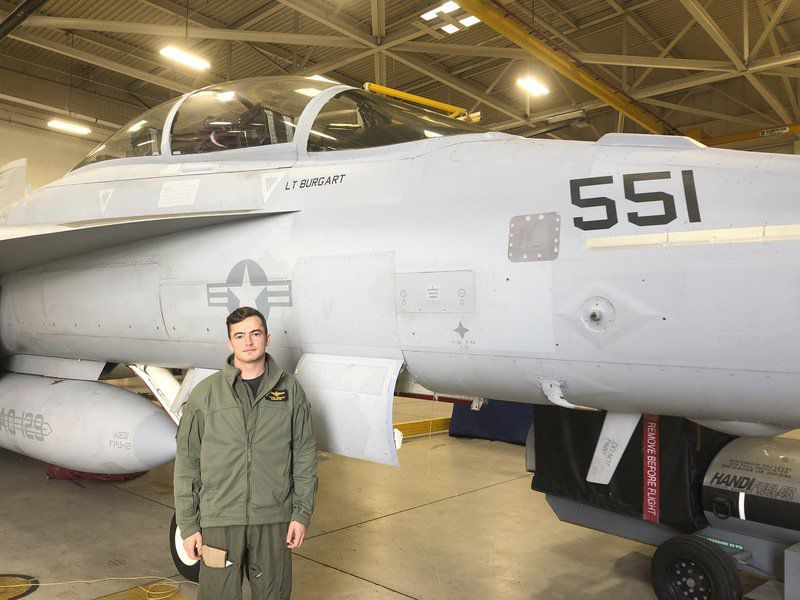 Enid native to fly with Navy in Super Bowl fly-over